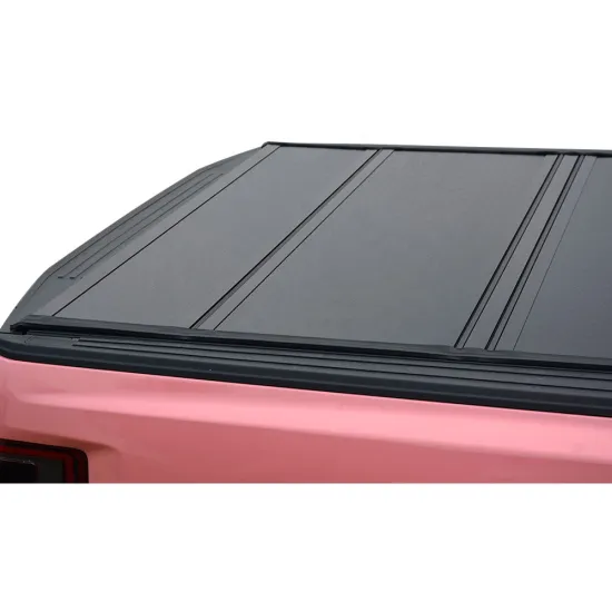 Custom 6.5-6.75 Inch Four-Folding Tonneau Cover for Ford F150 F250 F350