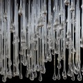 Custom Raindrop Teardrop Lobby Decorative Chandelier