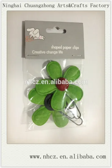 Glass green Sunflower Fancy bookmark