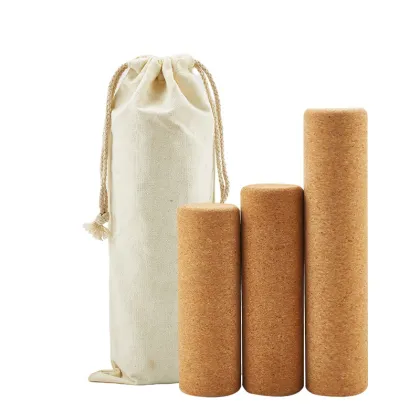 High Density Cork Yoga Foam Rollers for Yoga & Pilates Accessories