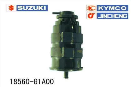 Activacarbon Motorcycle Charcoal Canister for Motorcycle Air Intakes