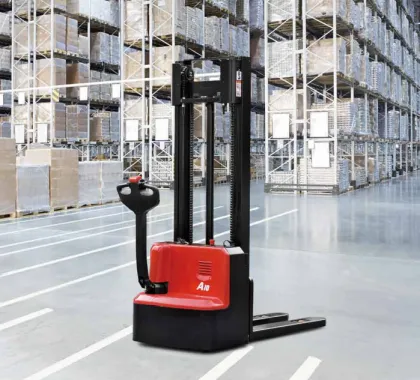 A series mini range pallet stacker-Double column