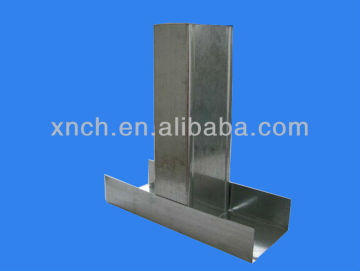Galvanized steel building material partition keel CW&UW