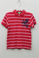 BOY'S 100% COTTON KNITTED YARN DYED POLO WITH PRINT