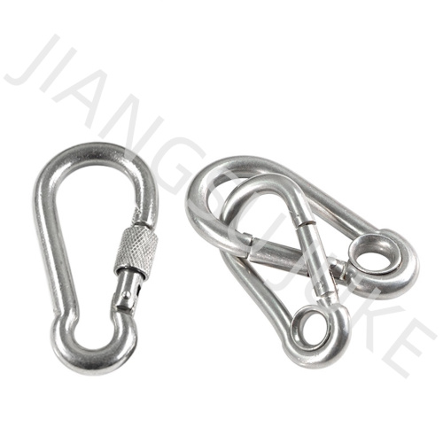 Stainless Steel Snap Hook With Eye