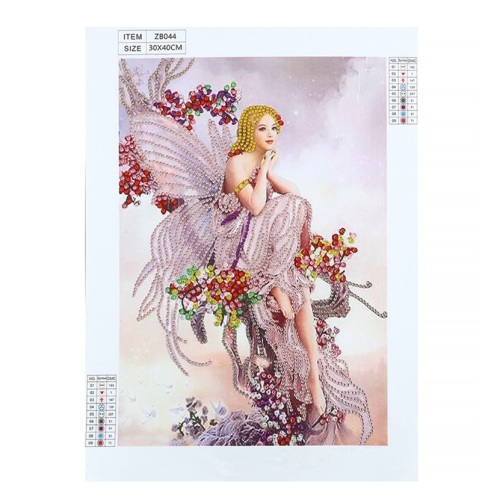 Flower Fairy 5D Diamond Painting Fashion Wholesale