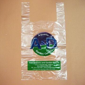 LDPE Vest Carrier Bags, Available in Different Styles