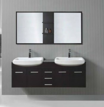 Modern Solid Wood bathroom Cabinet