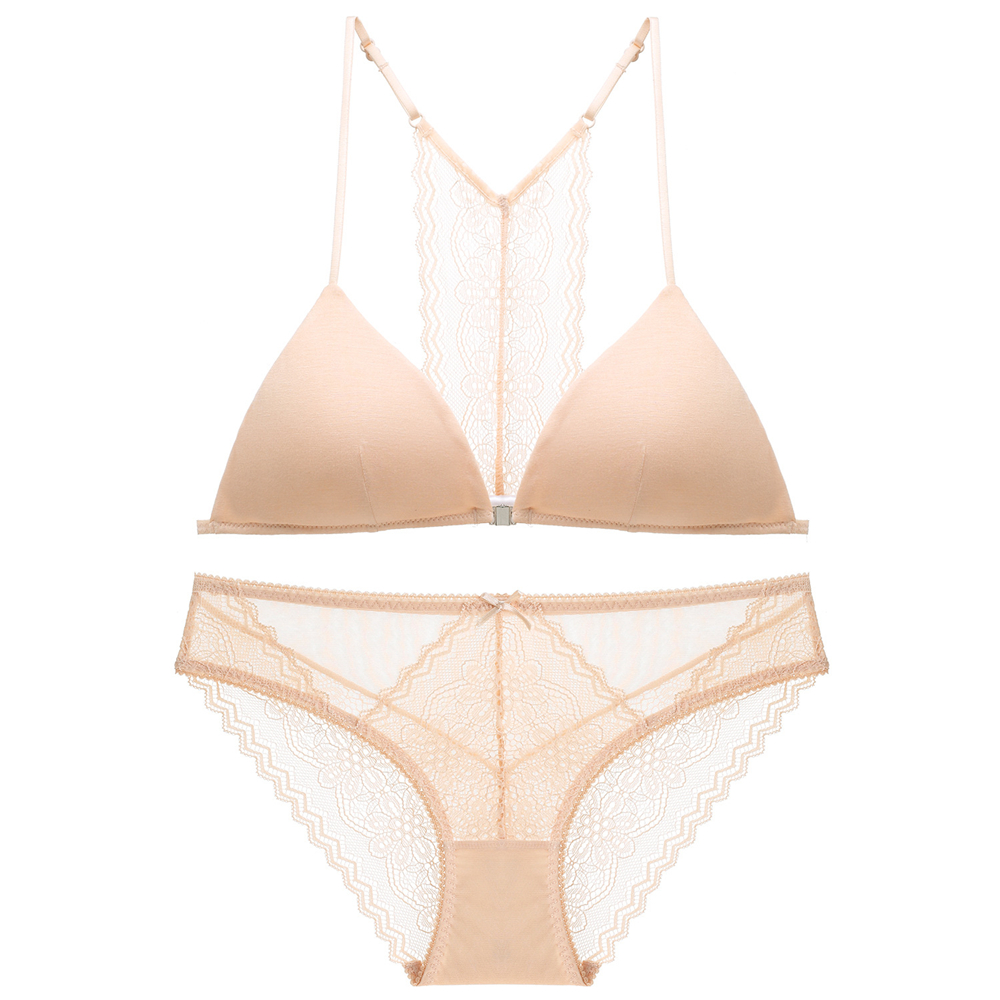 No Wire Soft Cup Bra Sets