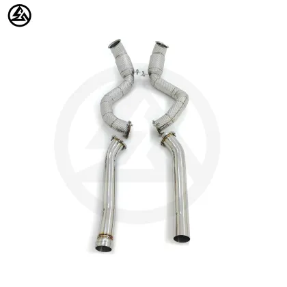 High Flow Catalytic Converter Downpipes for Aston Martin DB11 4.0TT