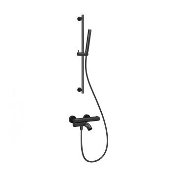 Ensemble de douche thermostatique noir