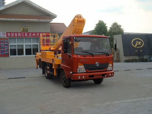 2018 mới Dongfeng 4x2 cánh tay xe tải xô đẩy telelift