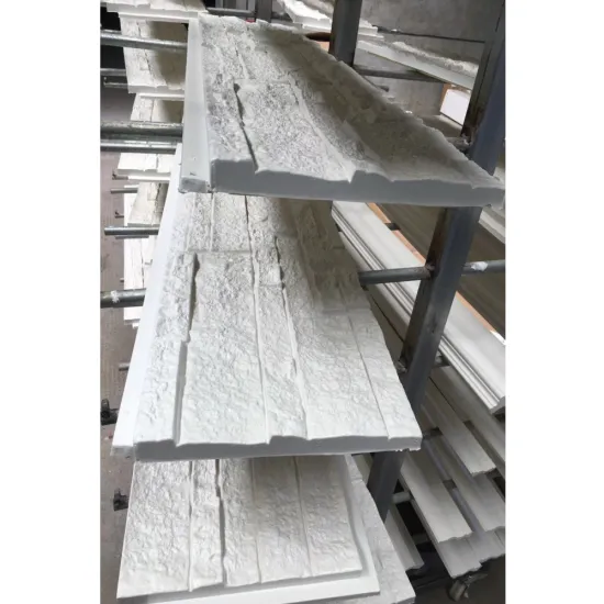 Faux Stone Color PU Foam Decorative Board - White Frosted Wall Panel for New Home Designs