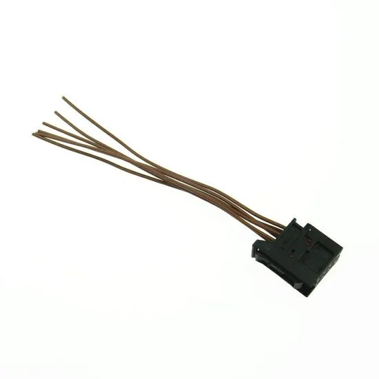 MOQ1 Rear Left and Right Tail Light Brake Light Bracket Plug and Pigtail Assembly for Audi A1 (2011-2016) - Part Numbers 6Pins 8X0945257A, 600, 937, 702