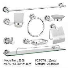 Accesorios de baño Tratamiento de trefilado superficial Conjunto de accesorios de decoración de baño