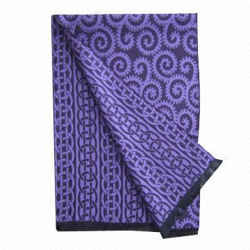 Scarf, Customized Designs and Colors are Accepted, Made of 100% Viscose