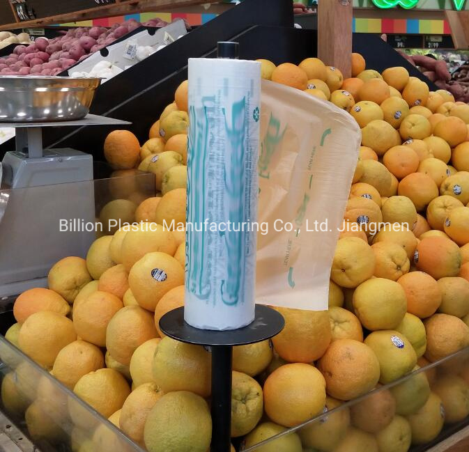 Plastic Food Contact Poly Produce Packing Roll Bags