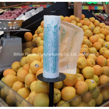 Plastic Food Contact Poly Produce Packing Roll Bags