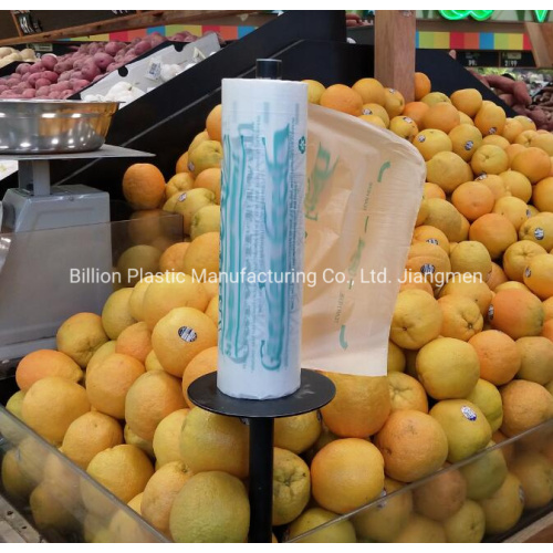 Plastic Food Contact Poly Produce Packing Roll Bags