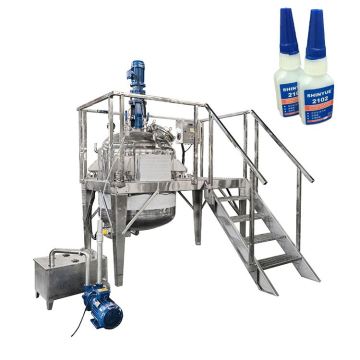 Strict Time Control Manufacturer Homogenizer Mixer Grease Making Machine