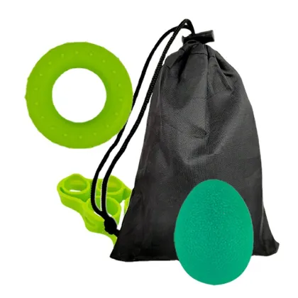 Factory Direct Hand Grip Strengthener Set - Finger Trainer Grip Ring Egg Hand Grips Strengthener