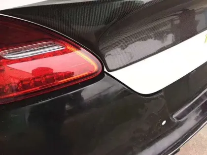 Hot-For Porsche Panamera V-style Carbon Fiber Car Spoiler