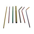 New Design Food Grade Stainless Steel Rainbow Straws