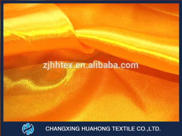Bright polyester satin for spain curtain fabric /curtain textile fabrics