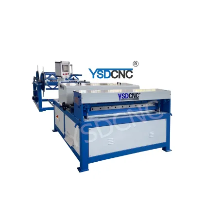 Coil Racks Integrated Ventilation Duct Manufacturing Machine Line