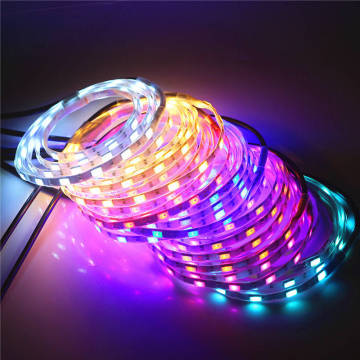DC12V Waterproof LED Strip Light: 5M, 60 LEDs/m, SMD 5630/5730, Flexible with White, Warm White, Red, Green, Blue, Yellow, Pink, Ice Blue Options