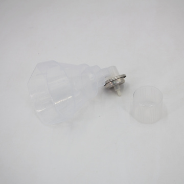 Customizable refillable empty oxygen aerosol tin can