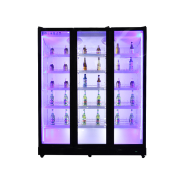 Customized Design Mini Wine Cooler Refrigerator for Hotels with LED Light