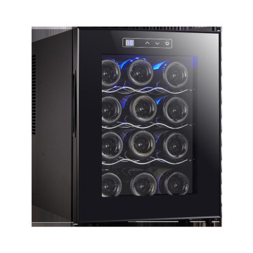 Single Zone Glass Door Thermoelectric Refrigerator Wine Cabinet - 16 Bottles