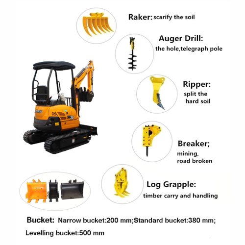 Rhinoceros XN20 2.0T mini excavator