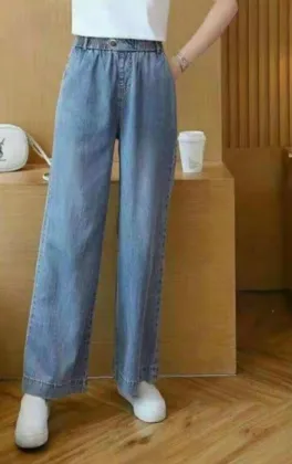 New High Waist Slim Fashion Women Loosen Jeans