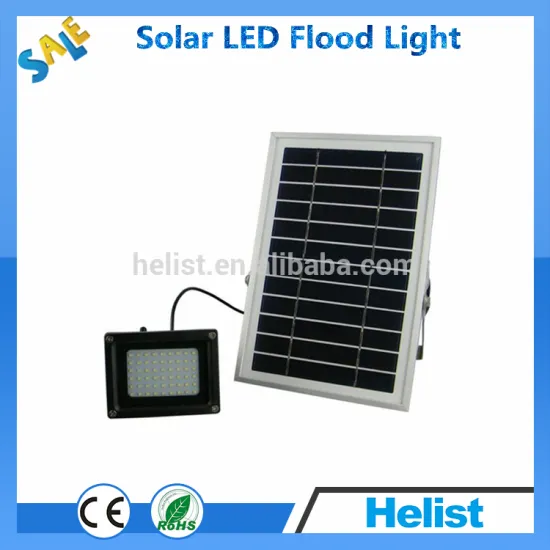 Helist 5W led solar powered flood lights, solar led floodlight