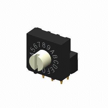 Rotary Switch, 10 x 10, 10 and 16 Steps