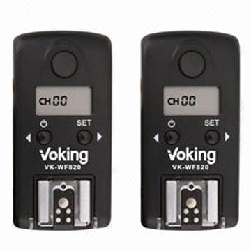 500m Covering Flash Triggers Remote Control, 2.4G Works with High-voltage Flash