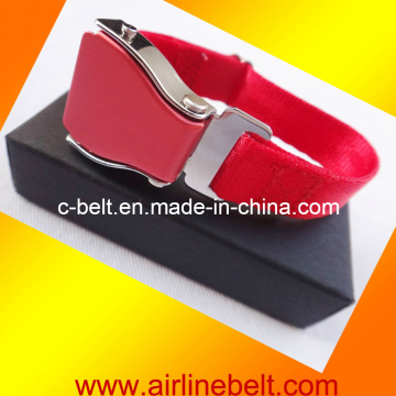 Airline Woven Seat Belt Buckle Fashion Sports Bracelets for Men (EDB-13021108)