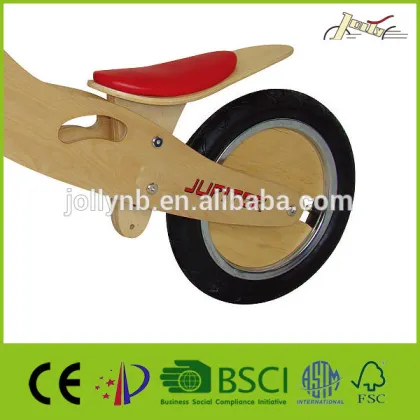 Hotwind 12" Kids Wooden Education Toy Balance Bikes