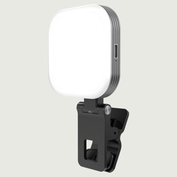 Comodo luce mini anello magnetica quadrata per corsi d'acqua e selfie live