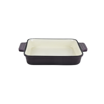 エナメル矩形食器