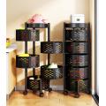 5 Tier kitchen Round Rotationg shelf