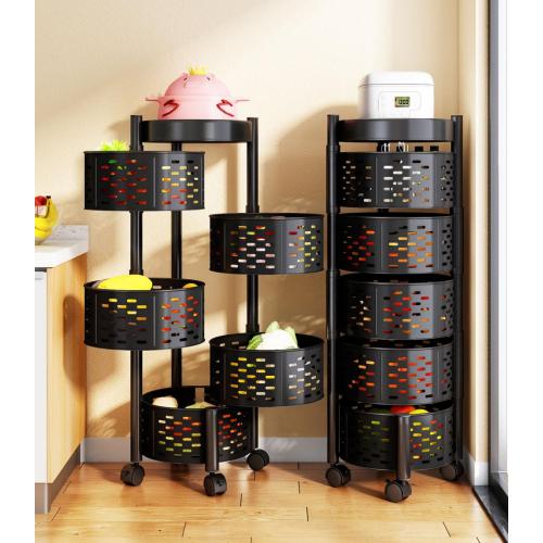 5 Tier kitchen Round Rotationg shelf