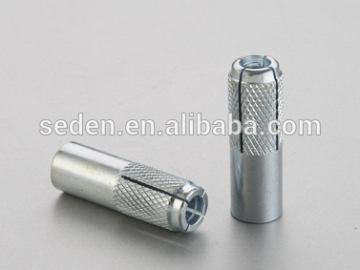 galvanized steel drop- in anchor