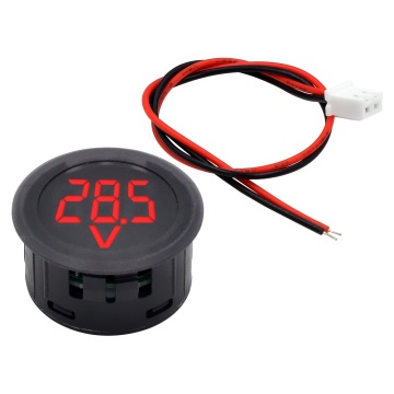 Voltmètre d'affichage numérique DC 4-100V LED avec protection contre la connexion inversée