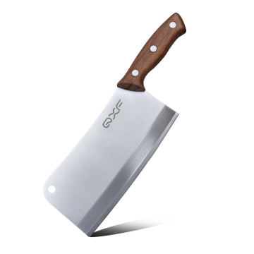 Hot Sale 9 Inch Heavy Hickory Blade Chinese Kitchen Knife with Wooden Handle
