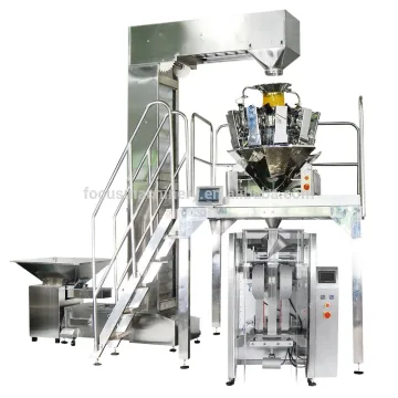 stainless steel bucket elevator with VS 520 packaging machine in food industry and non-food industry.