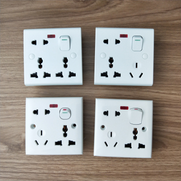 Χονδρική 13Α 1 συμμορία 8 PIN ή 6 PIN MK STOCK SOCKET για την αγορά του Πακιστάν και του Μπαγκλαντές