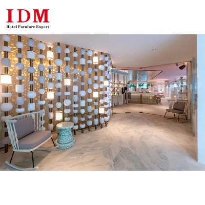 Strictly Safe Four Seasons Luxury Villa Resort Weather-Resistant Five Star Hotel Lobby Furniture Set